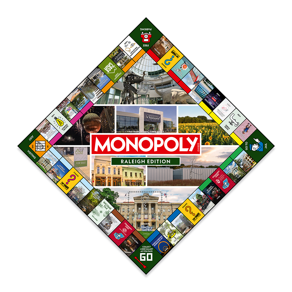 Monopoly Board Game | Raleigh, NC Version