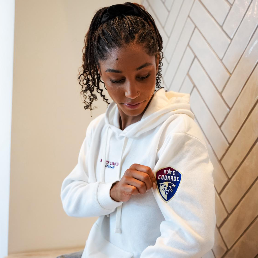 NC Courage Women's Cloud Fleece Hoodie