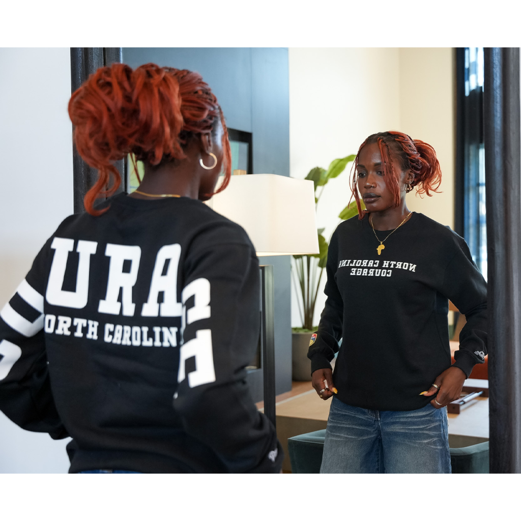 NC Courage x Peace Collective Midnight Spirit Crewneck