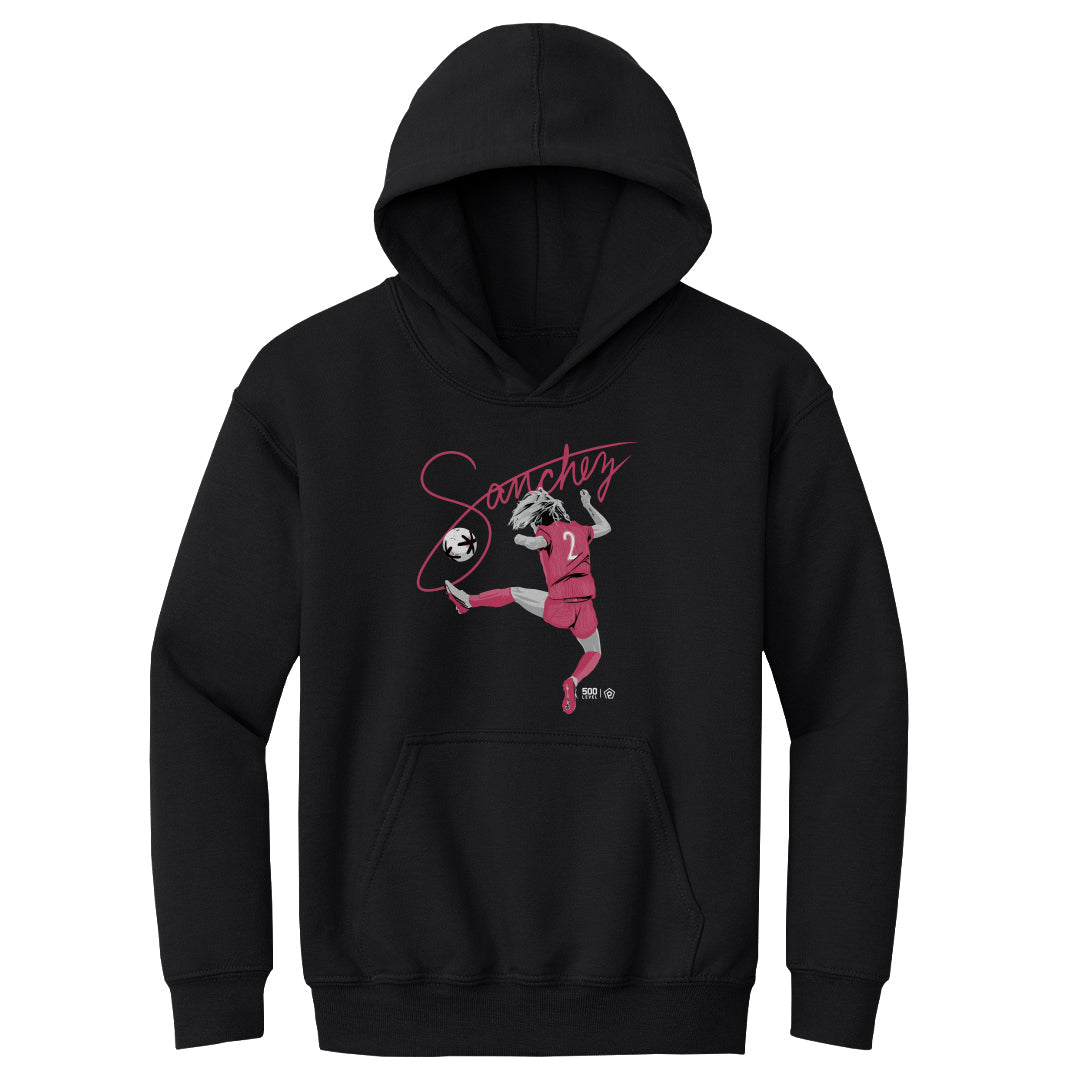 Ashley Sanchez "Ash Kicking" Youth Hoodie - Black
