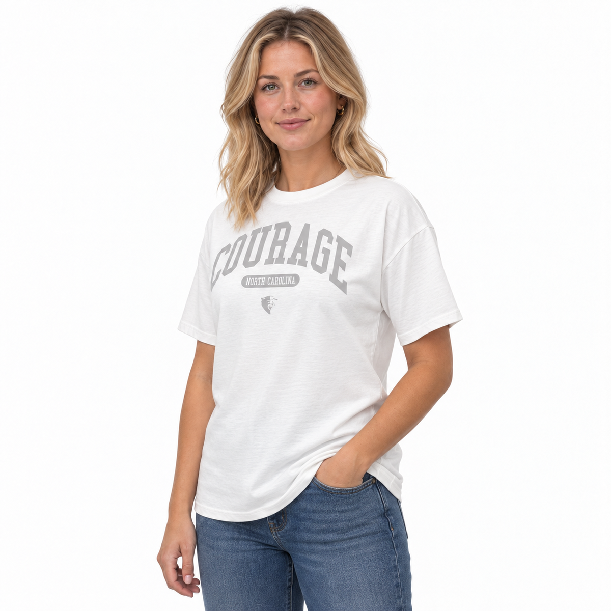 NC Courage Women's Oversized Tee