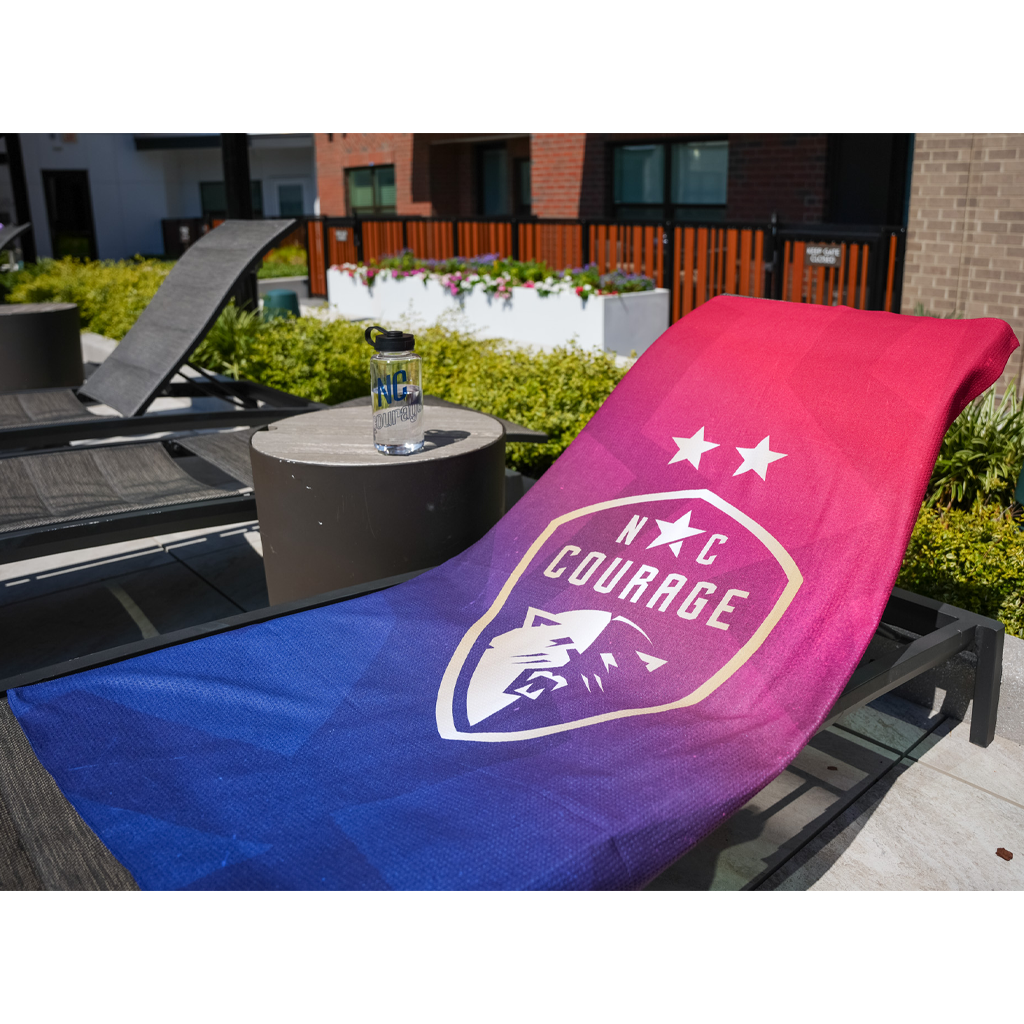 NC Courage Beach Towel