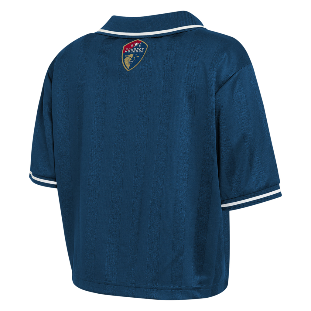 NC Courage Women's Crop Polo Top