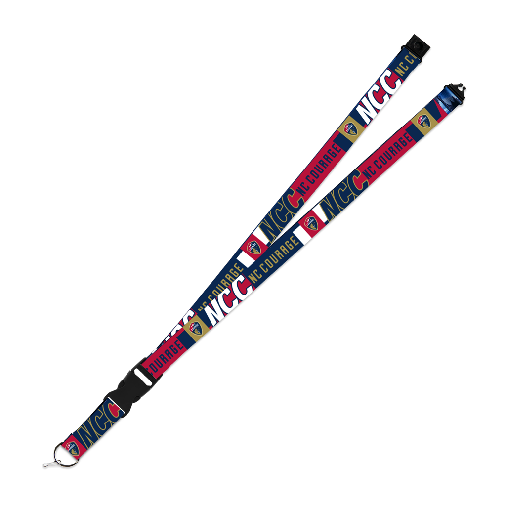 NC Courage Breakaway Lanyard
