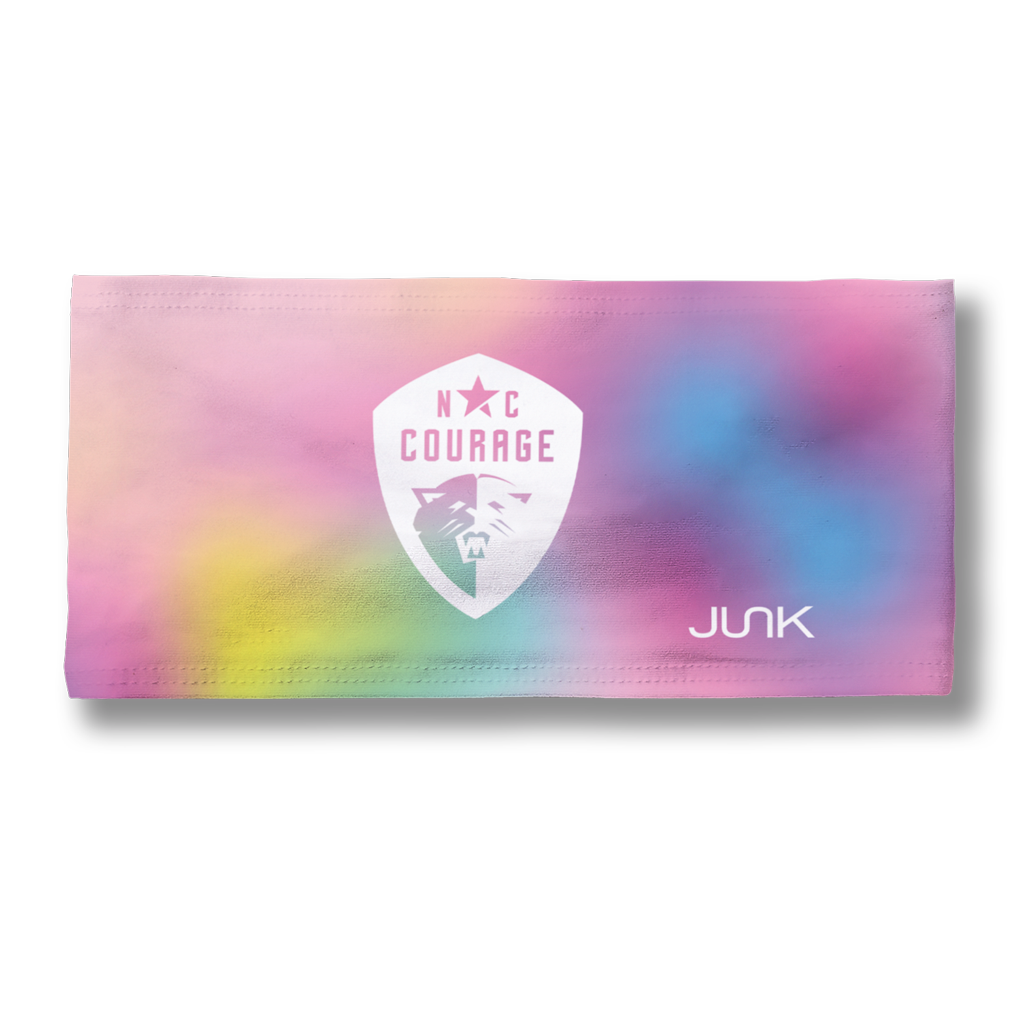 NC Courage x Junk Big Bang Lite Rainbow Headband