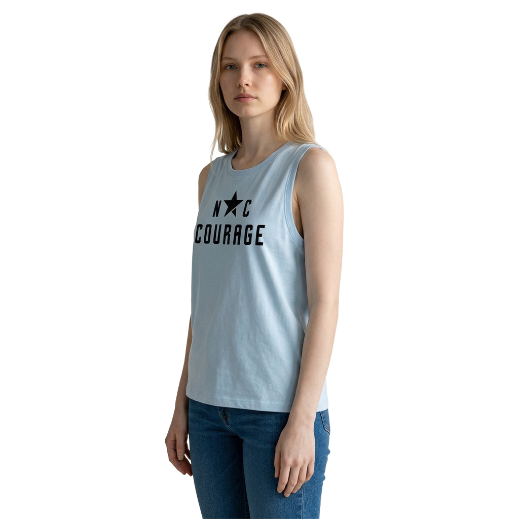 NC Courage Women's Wordmark Muscle Tank