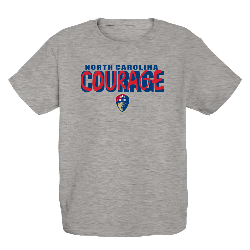 NC Courage Youth Trace Over Tee
