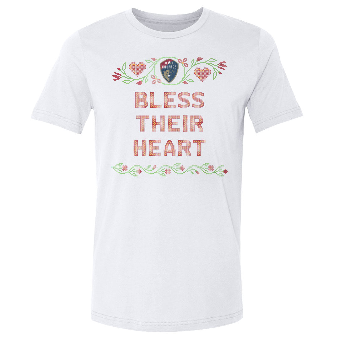 White Courage "BLESS THEIR HEART" t-shirt