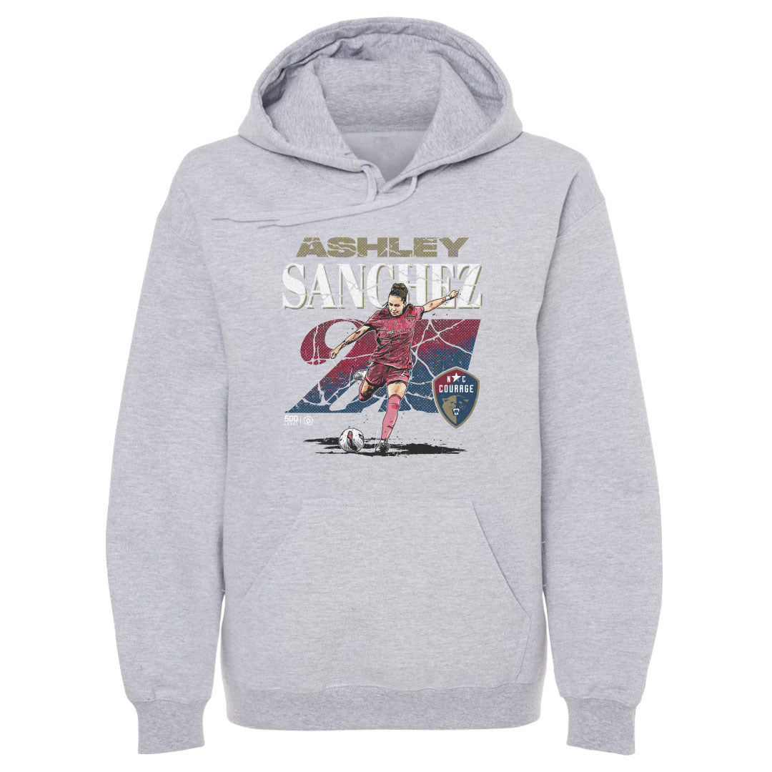 Ashley Sanchez NC Courage Cracked Hoodie