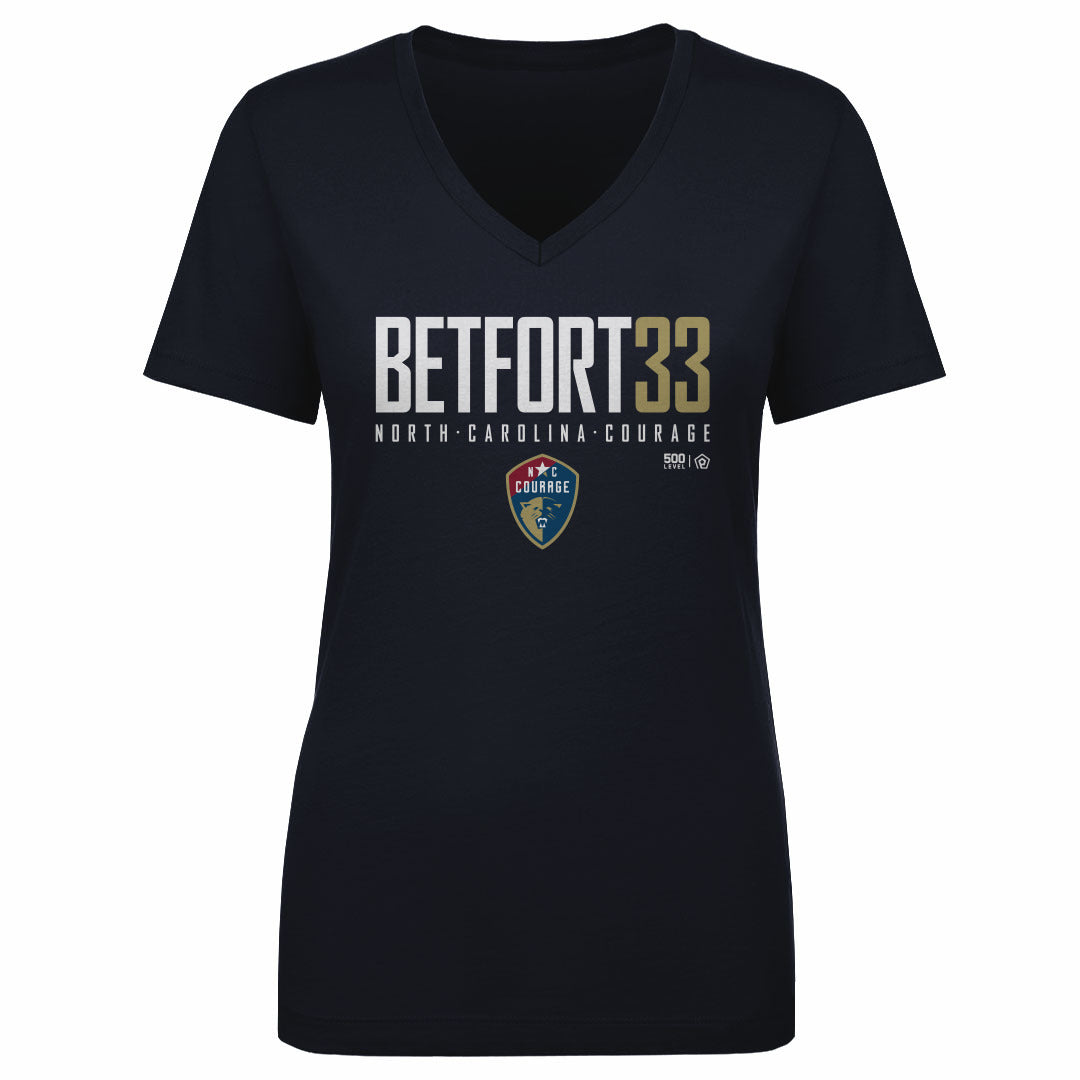 Hannah Betfort NC Courage Elite Women's V-Neck Tee