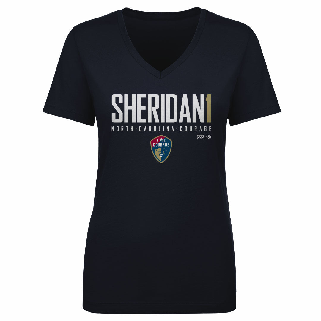 Kailen Sheridan NC Courage Elite Women's V-Neck Tee