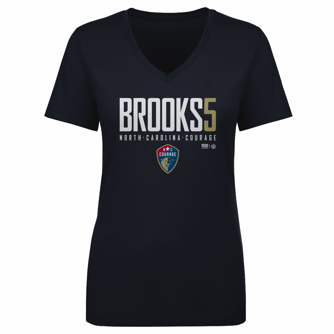 Cameron Brooks NC Courage Elite Women's V-Neck Tee