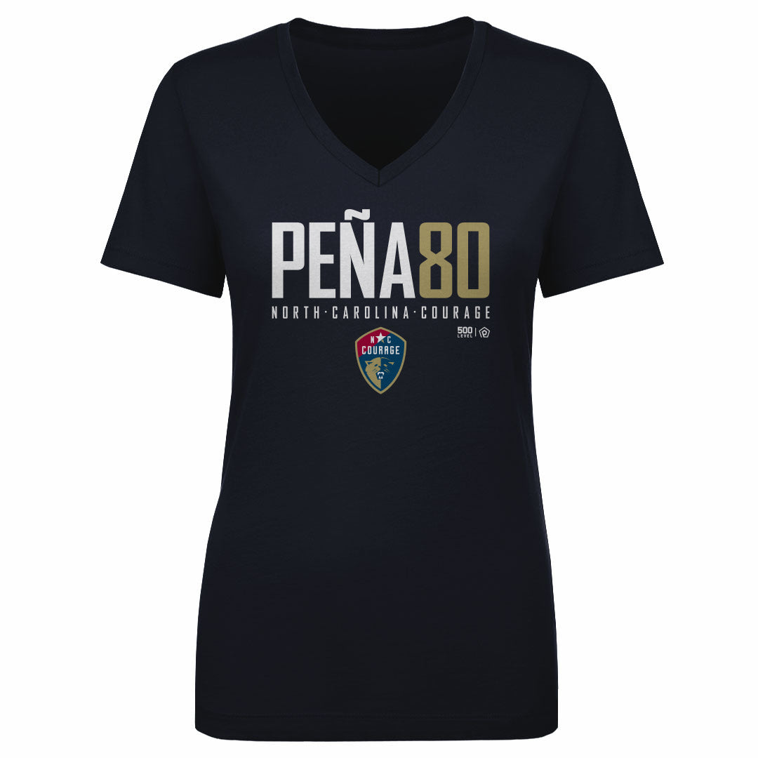 Oli Pena NC Courage Elite Women's V-Neck Tee
