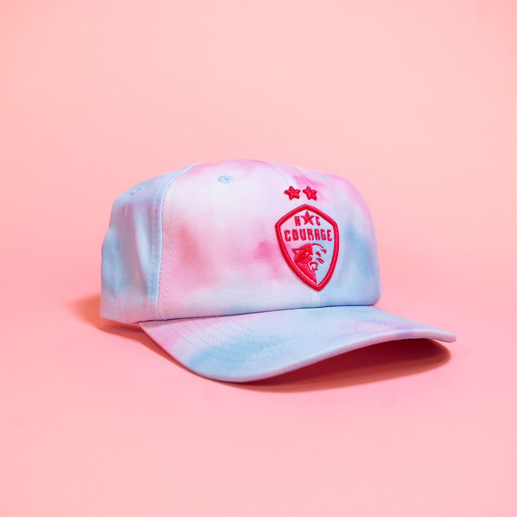NC Courage Pastel Tie-Dye Hat