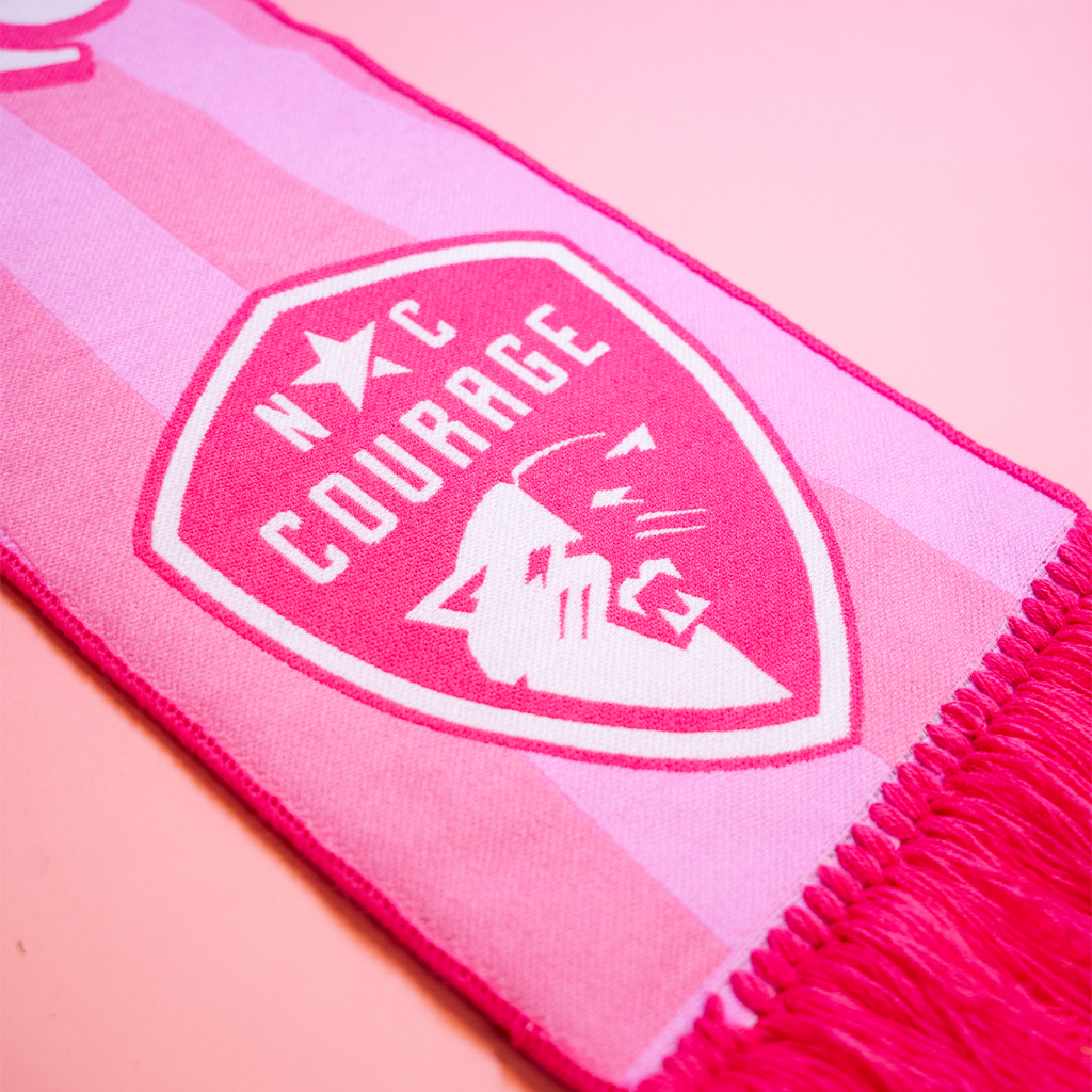 NC Courage Pink Retro Scarf