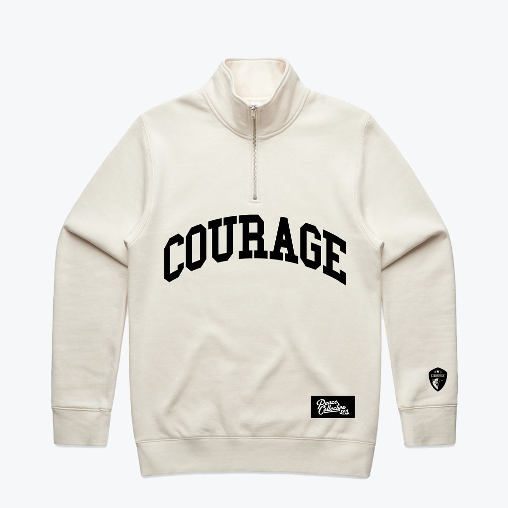 NC Courage x Peace Collective Essentials Collegiate 1/4 Zip