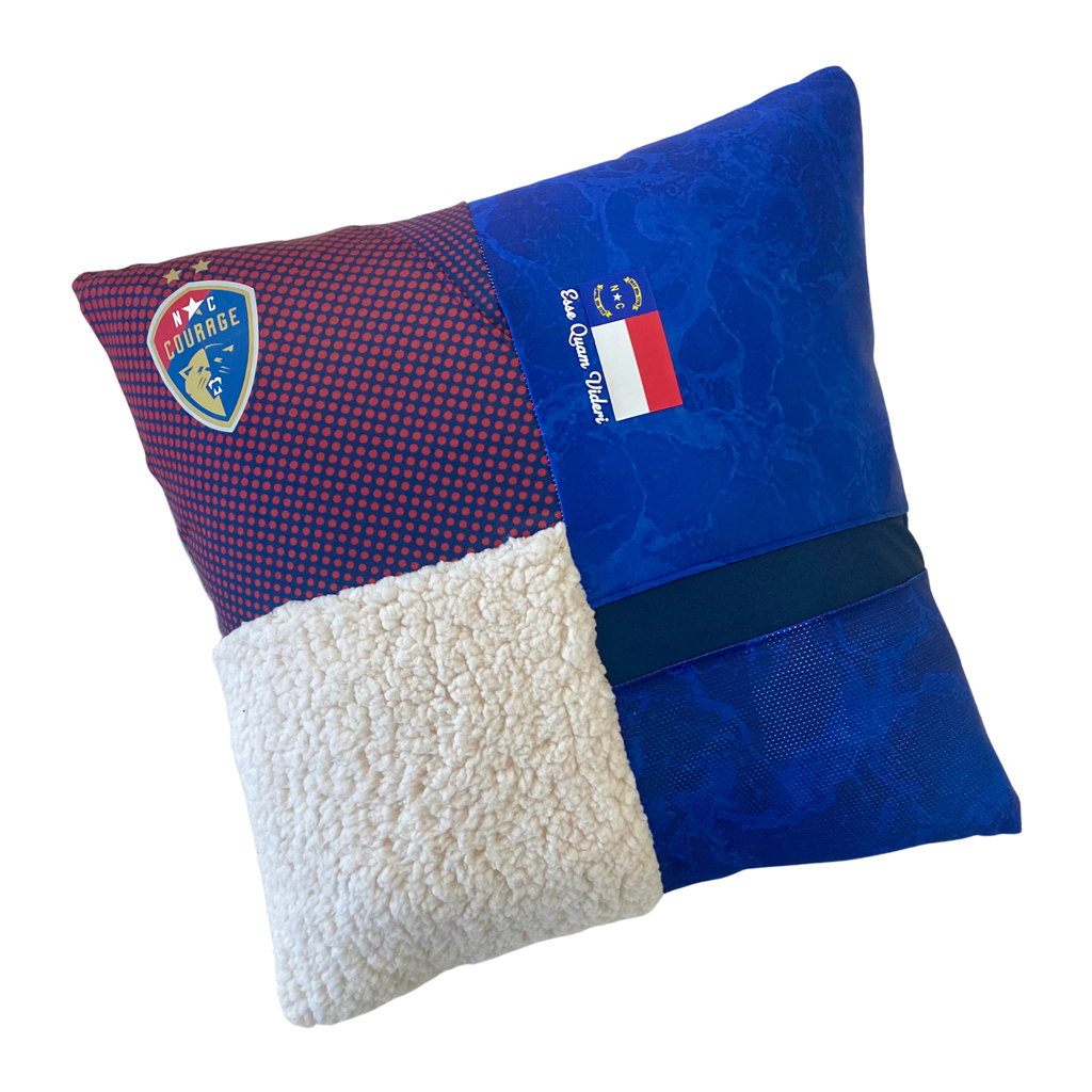 NC Courage Refried Pillow with Insert