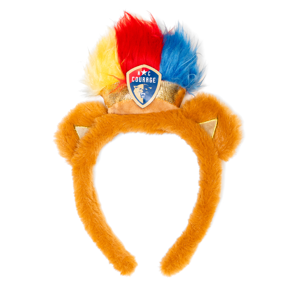 Courage Roary headband from the front