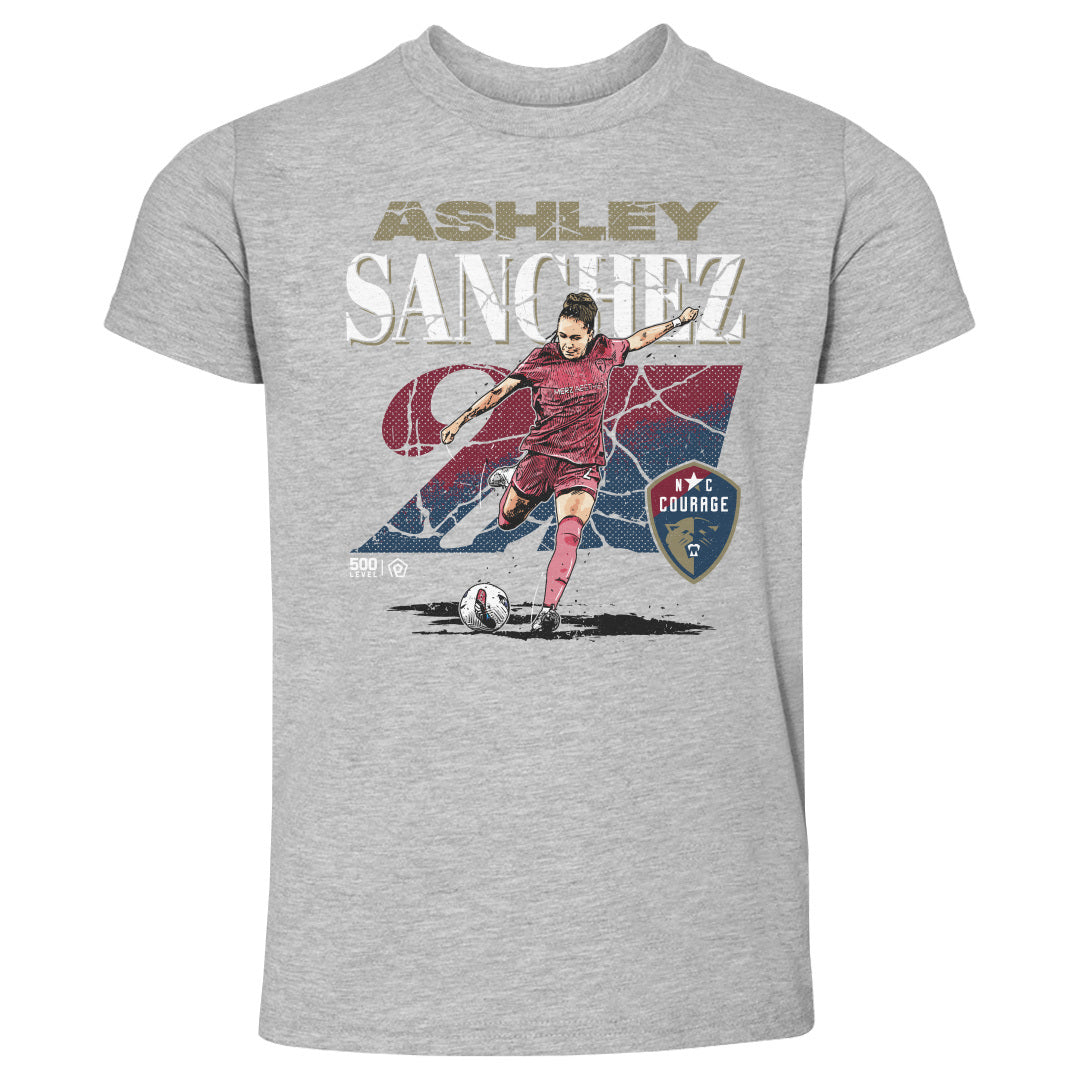 Ashley Sanchez NC Courage Cracked Toddler Tee