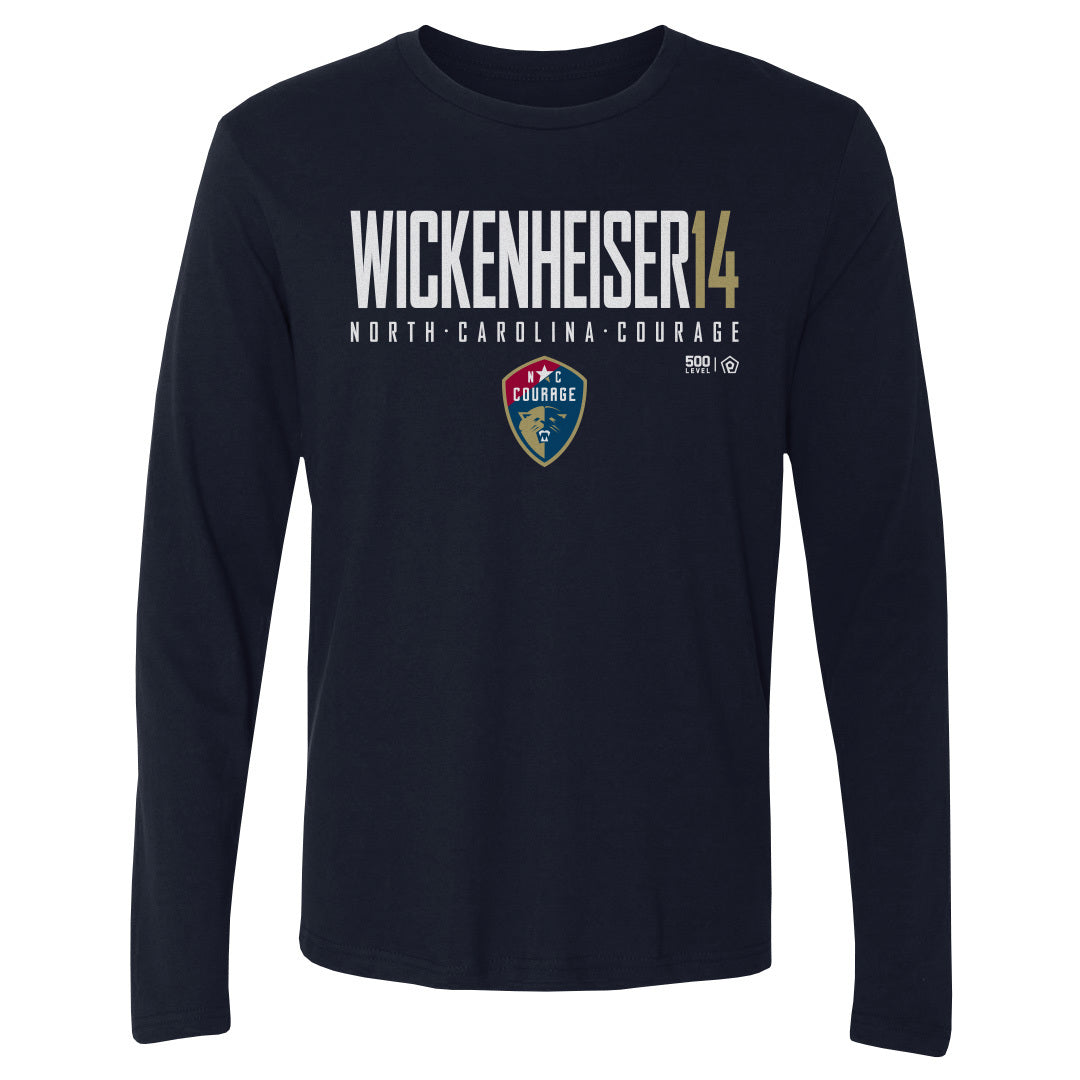 Carly Wickenheiser NC Courage Elite Long Sleeve Tee
