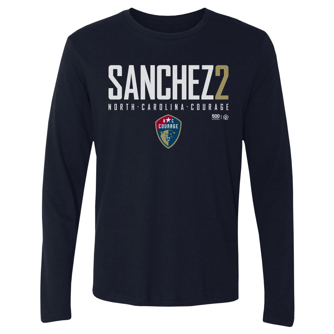 Ashley Sanchez NC Courage Elite Long Sleeve Tee