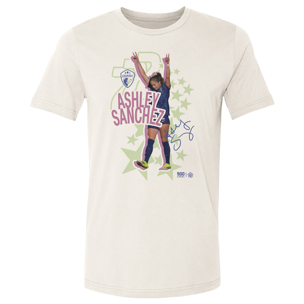 Ashley Sanchez "Star Power" Natural Tee