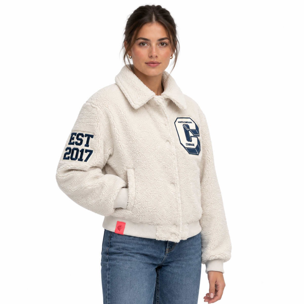 NC Courage Chunky Sherpa Bomber