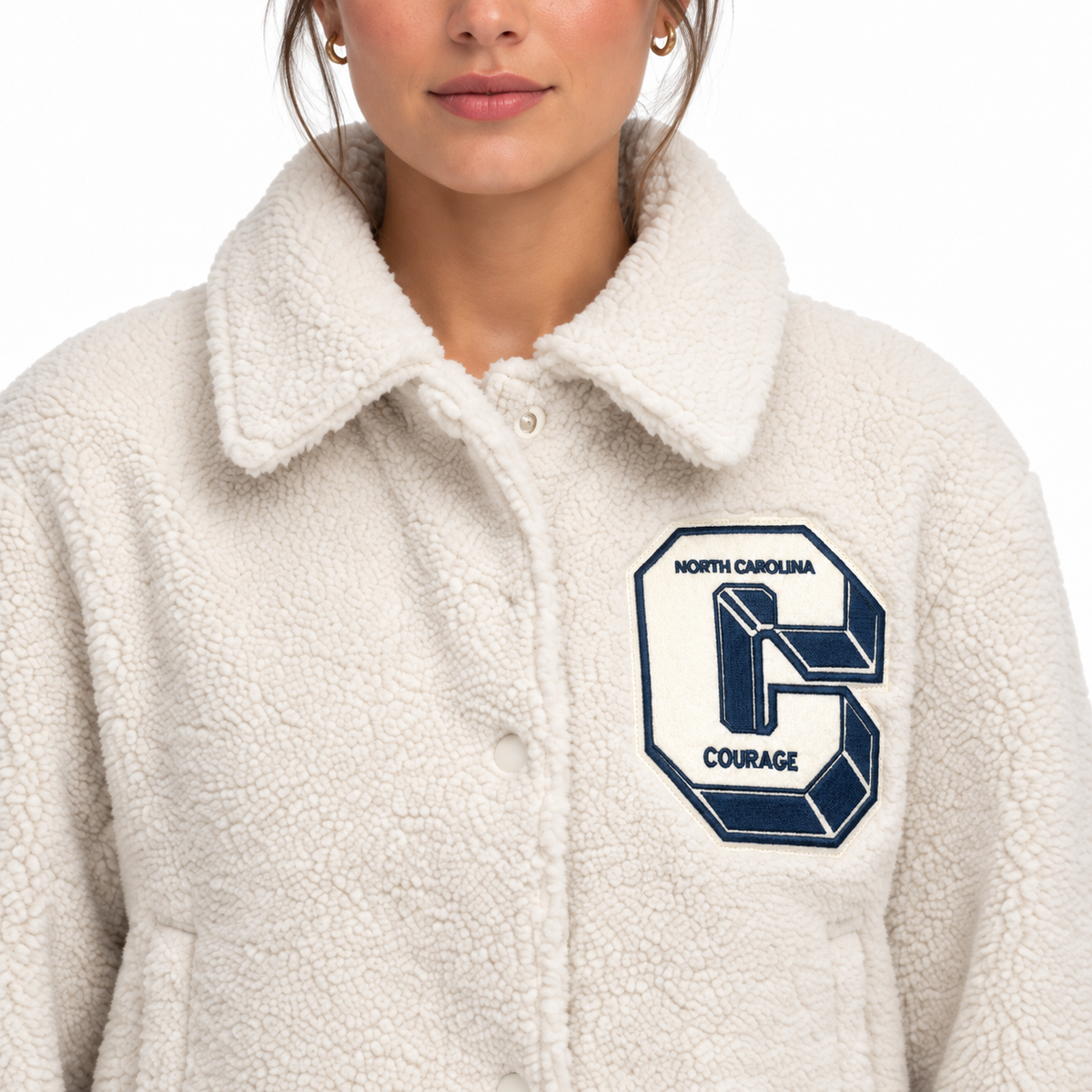 NC Courage Chunky Sherpa Bomber