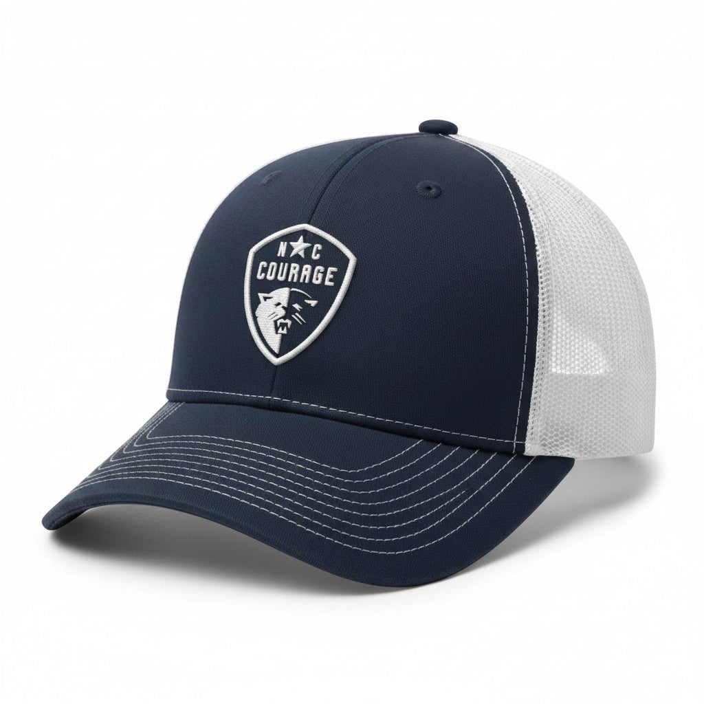 NC Courage Women's Ponytail Trucker Hat