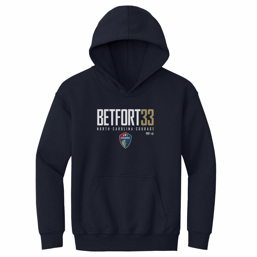 Hannah Betfort North Carolina Courage Elite Youth Hoodie