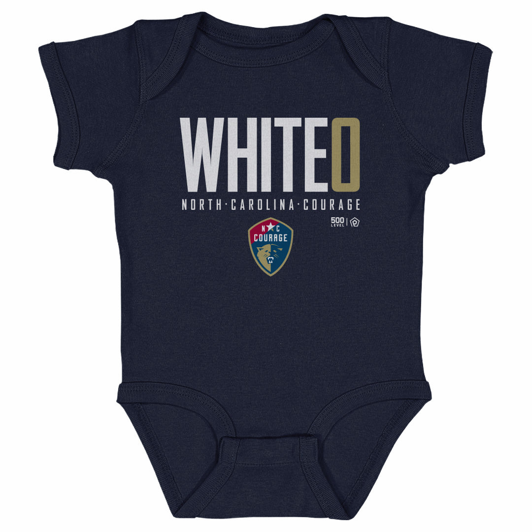 Madi White NC Courage Elite Onesie