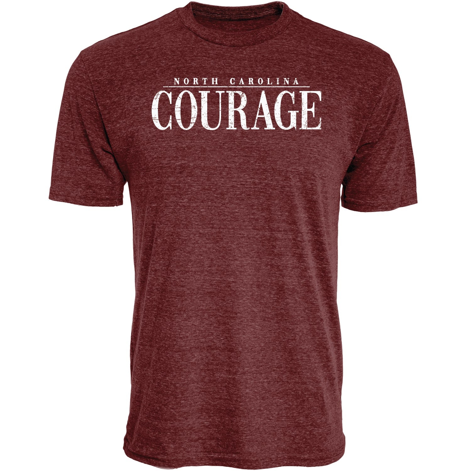 NC Courage Maroon Tri-Blend Tee