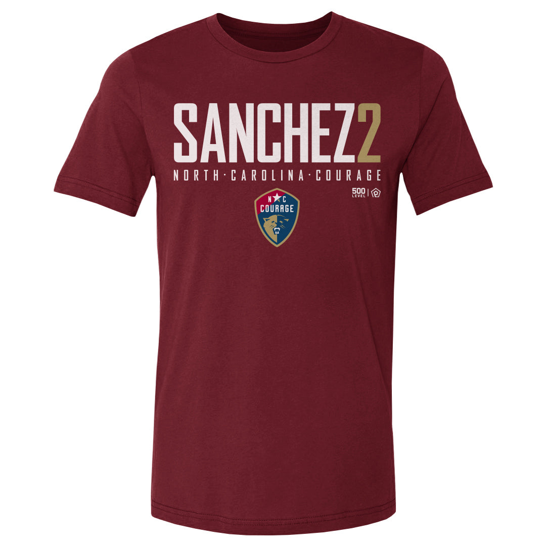 Ashley Sanchez NC Courage Elite Cotton Tee