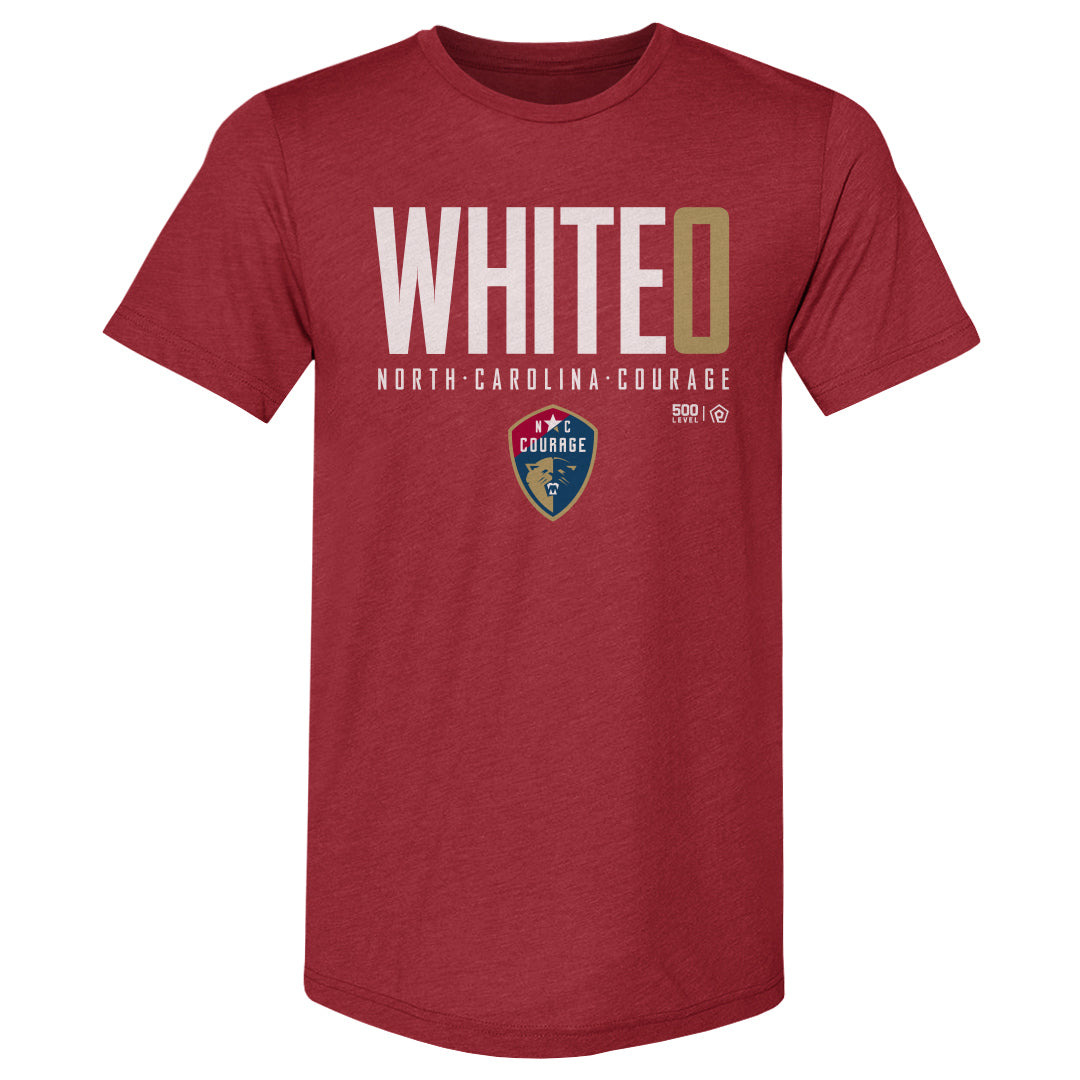 Madi White NC Courage Elite Premium Tee