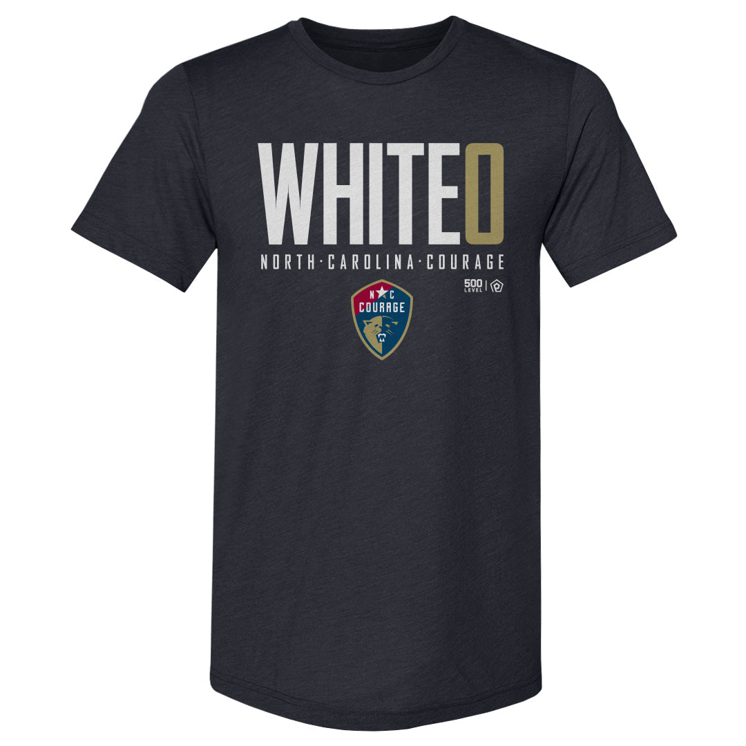 Madi White NC Courage Elite Premium Tee
