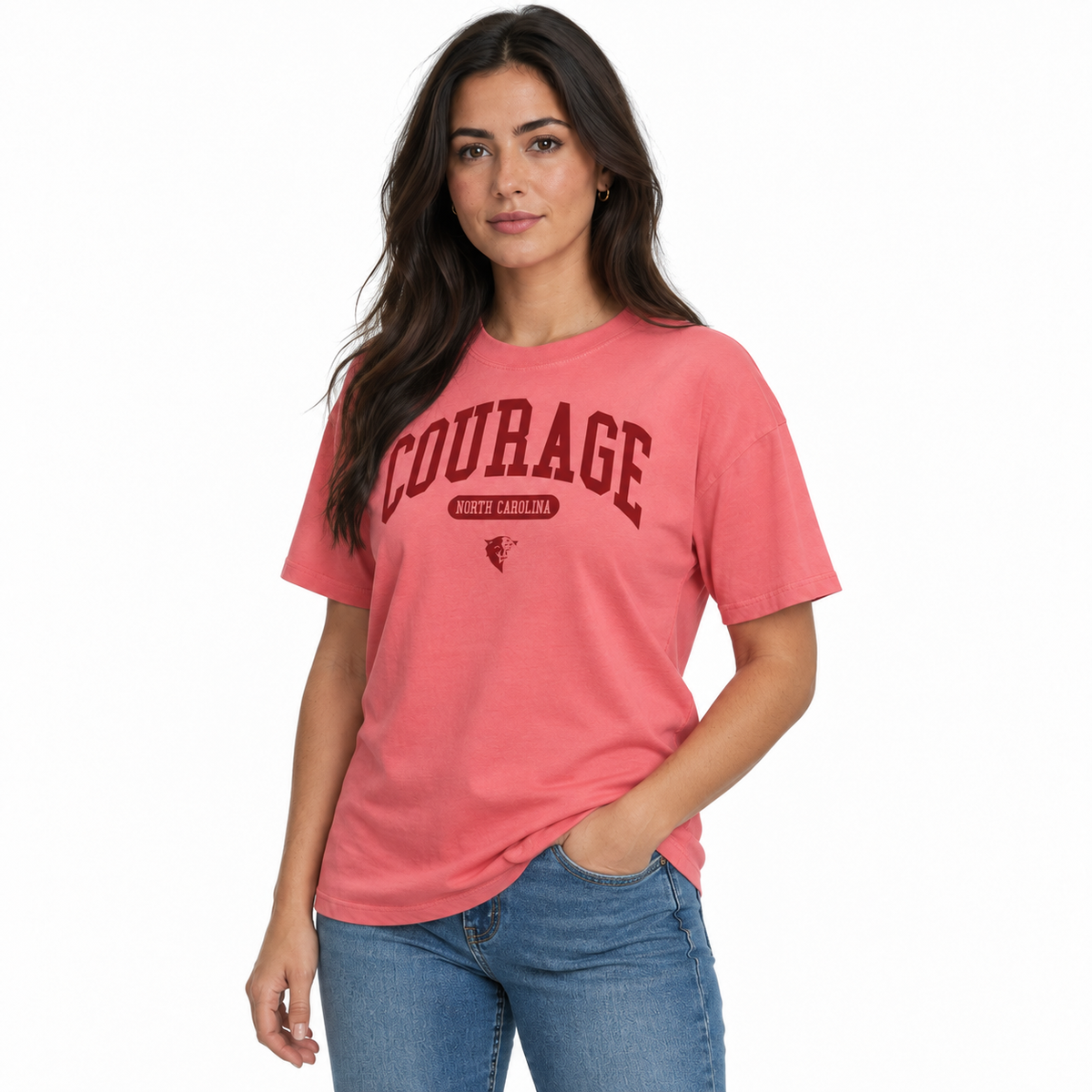 NC Courage Women's Oversized Tee