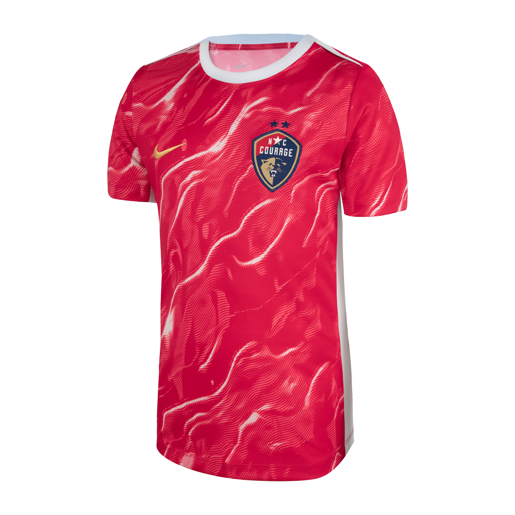 NC Courage Pre-Match Jersey - Youth Fit