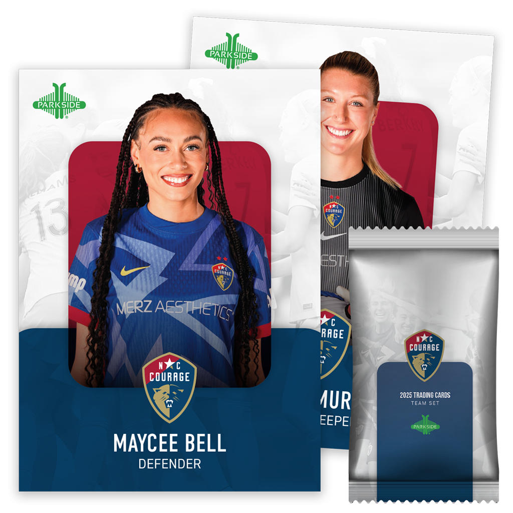 2025 NC Courage Team Cards