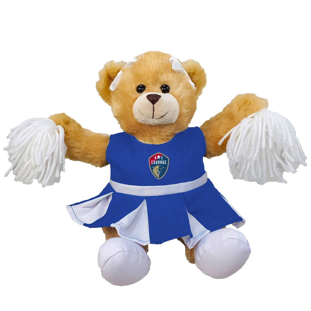 NC Courage Cheerleader Bear
