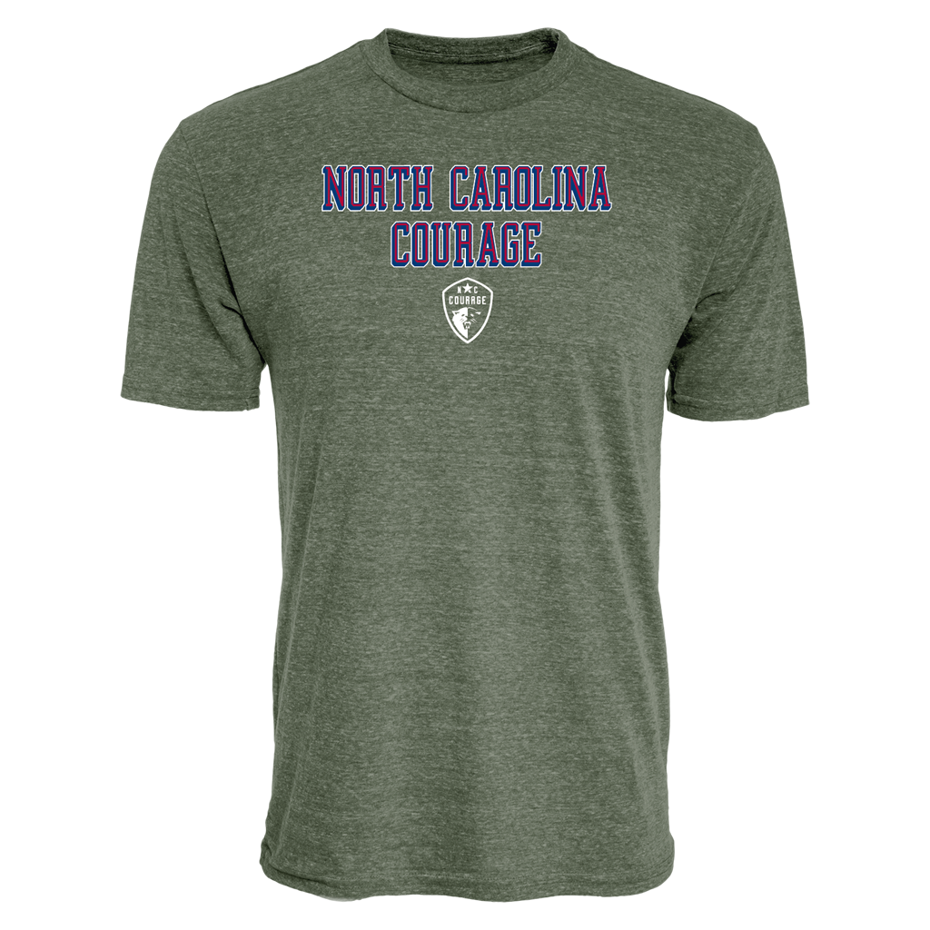 NC Courage Patriotic Tri-Blend Tee