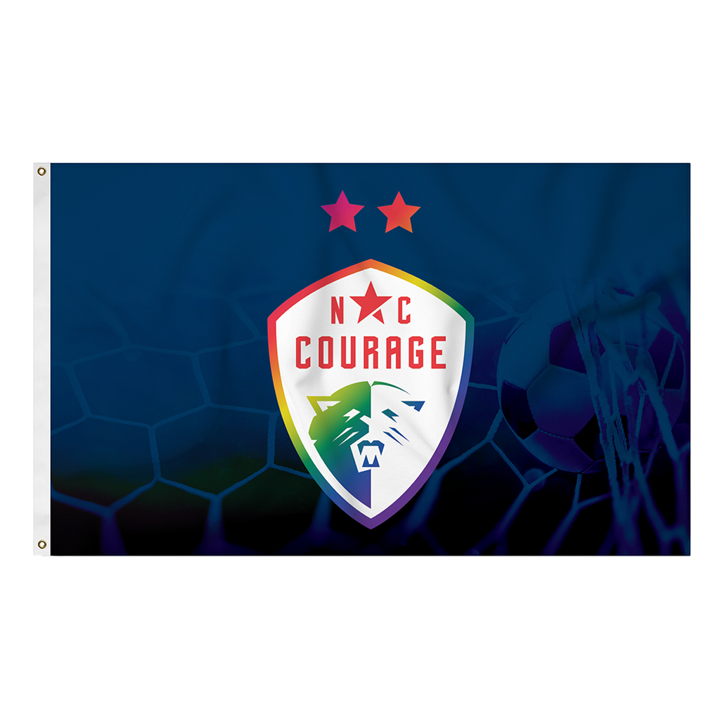 NC Courage Pride Banner Flag