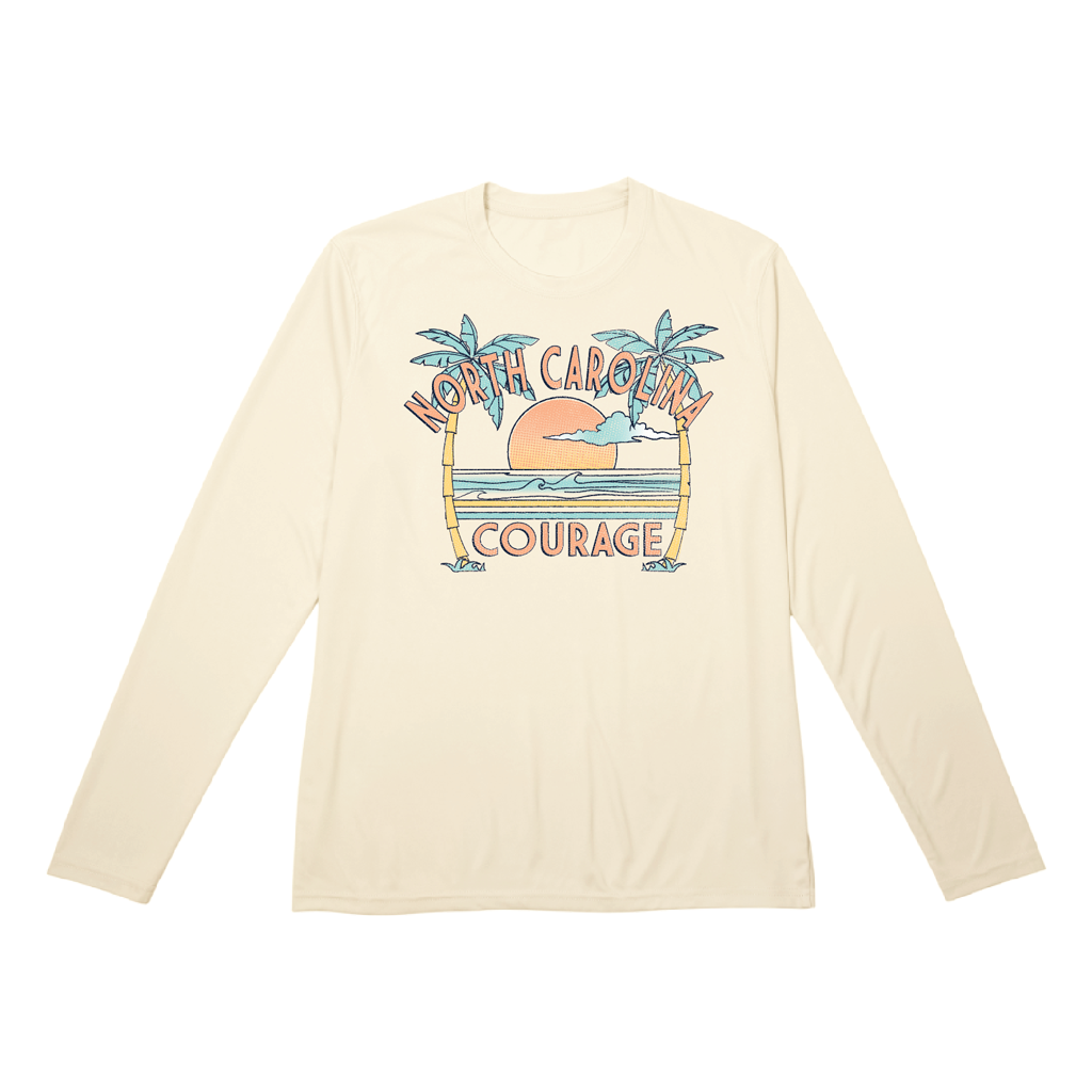 NC Courage UPF 50+ Sandbar Long Sleeve Tee