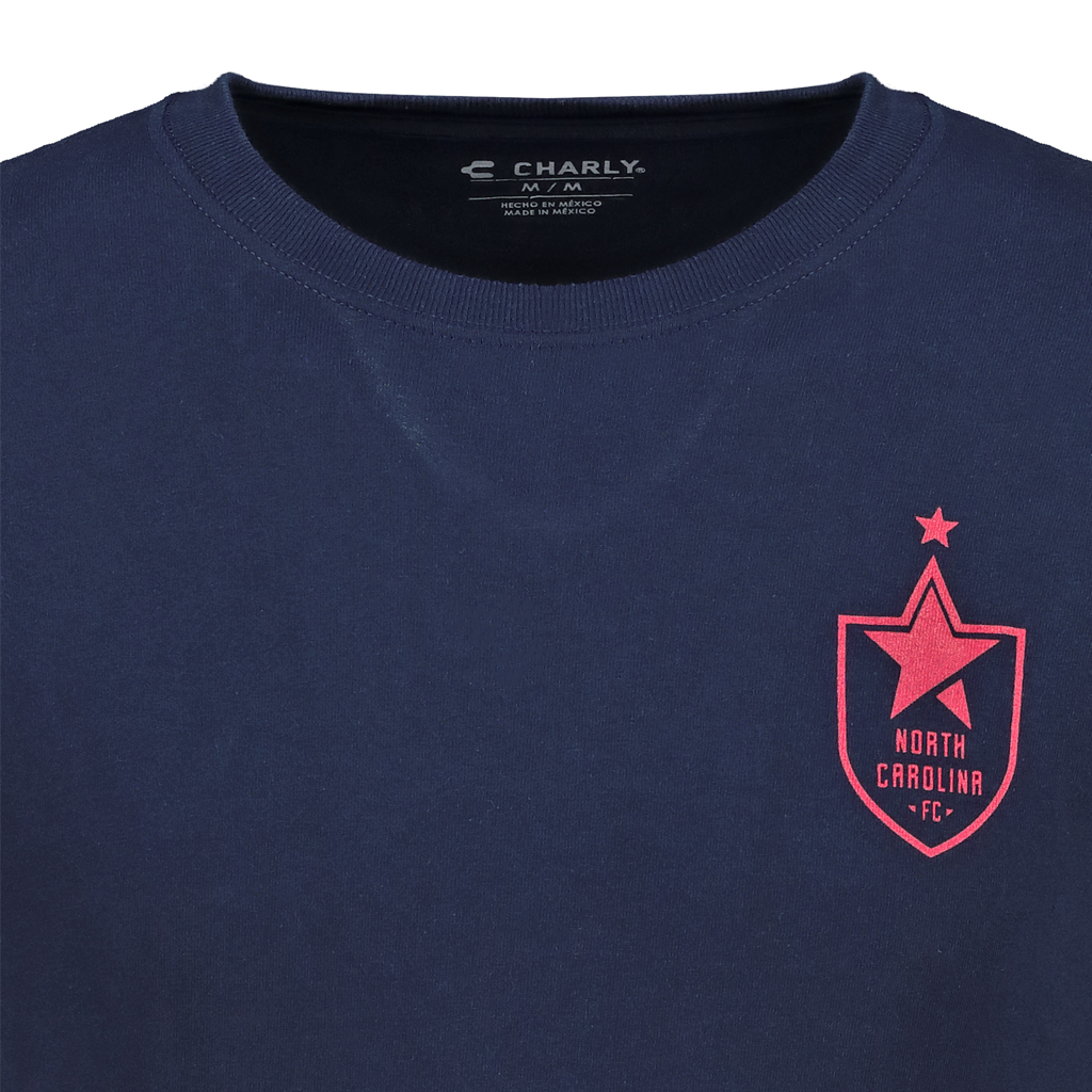 NCFC Charly Navy LS Big Star Tee