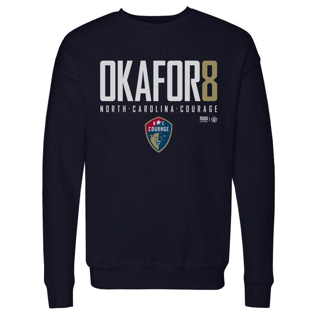 Chioma Okafor North Carolina Courage Elite Crewneck Sweatshirt