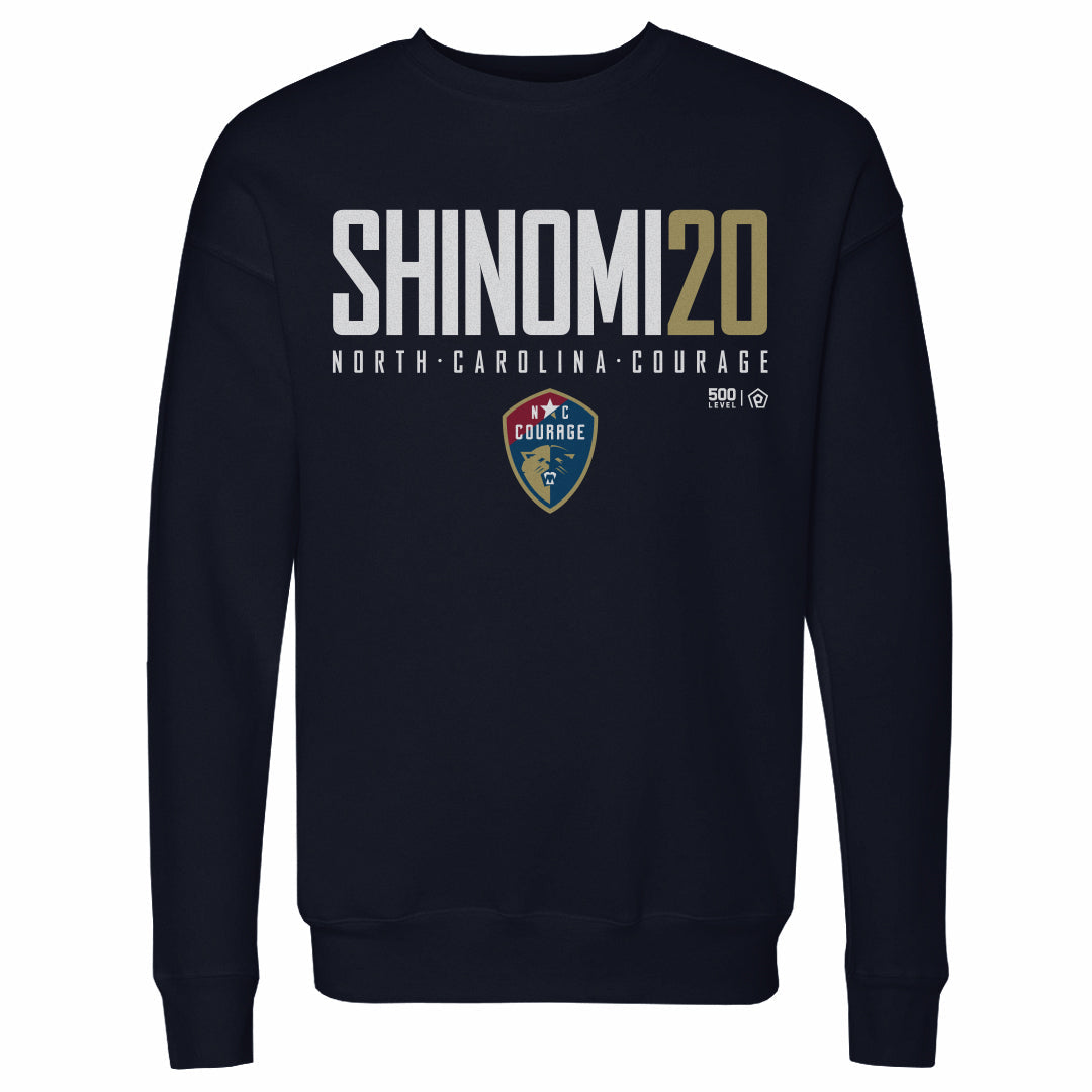Shinomi Koyama North Carolina Courage Elite Crewneck Sweatshirt