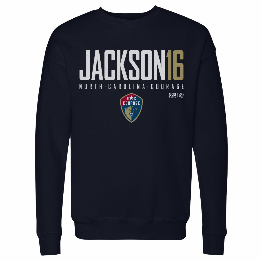 Riley Jackson North Carolina Courage Elite Crewneck Sweatshirt