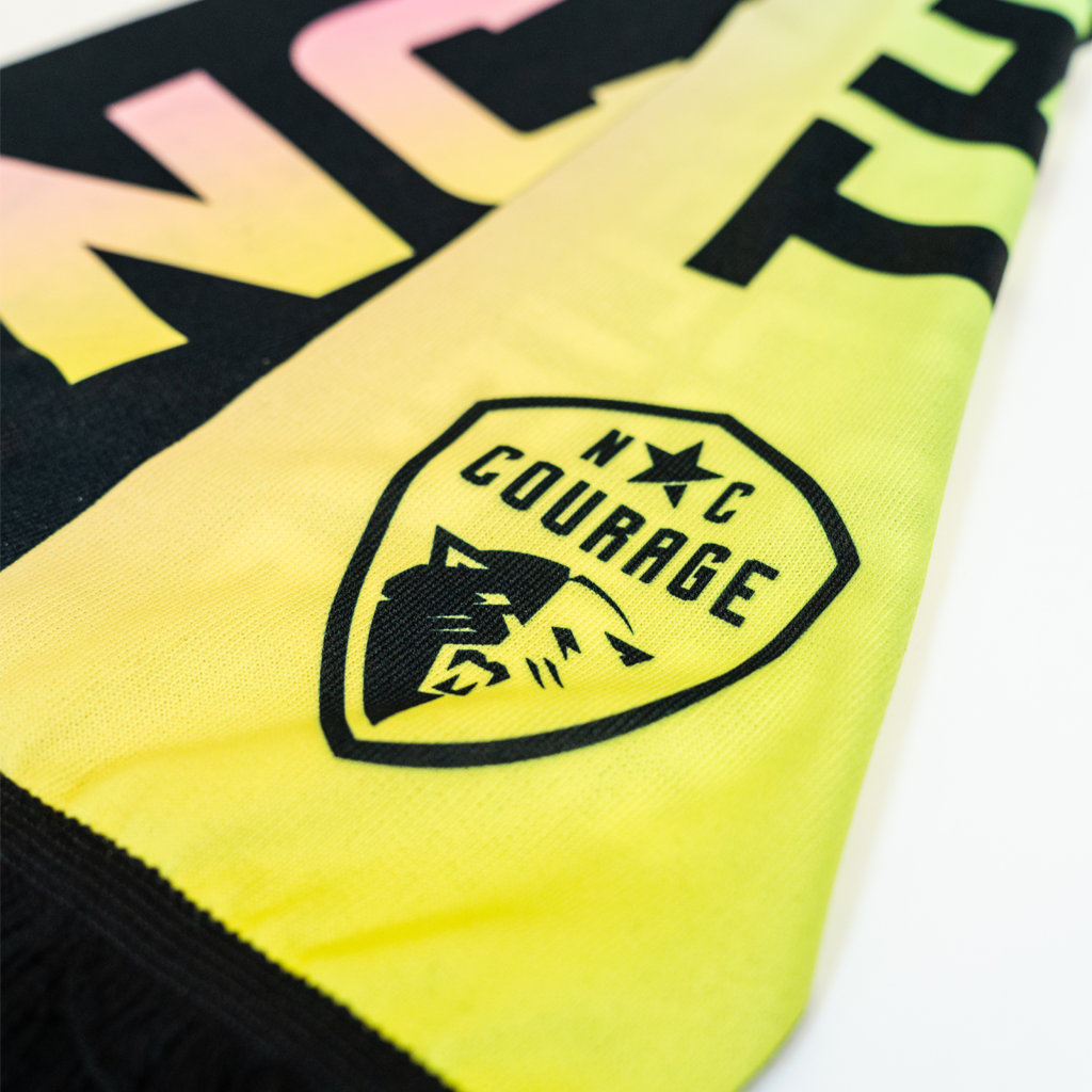 NC Courage "The Place to Be" Scarf