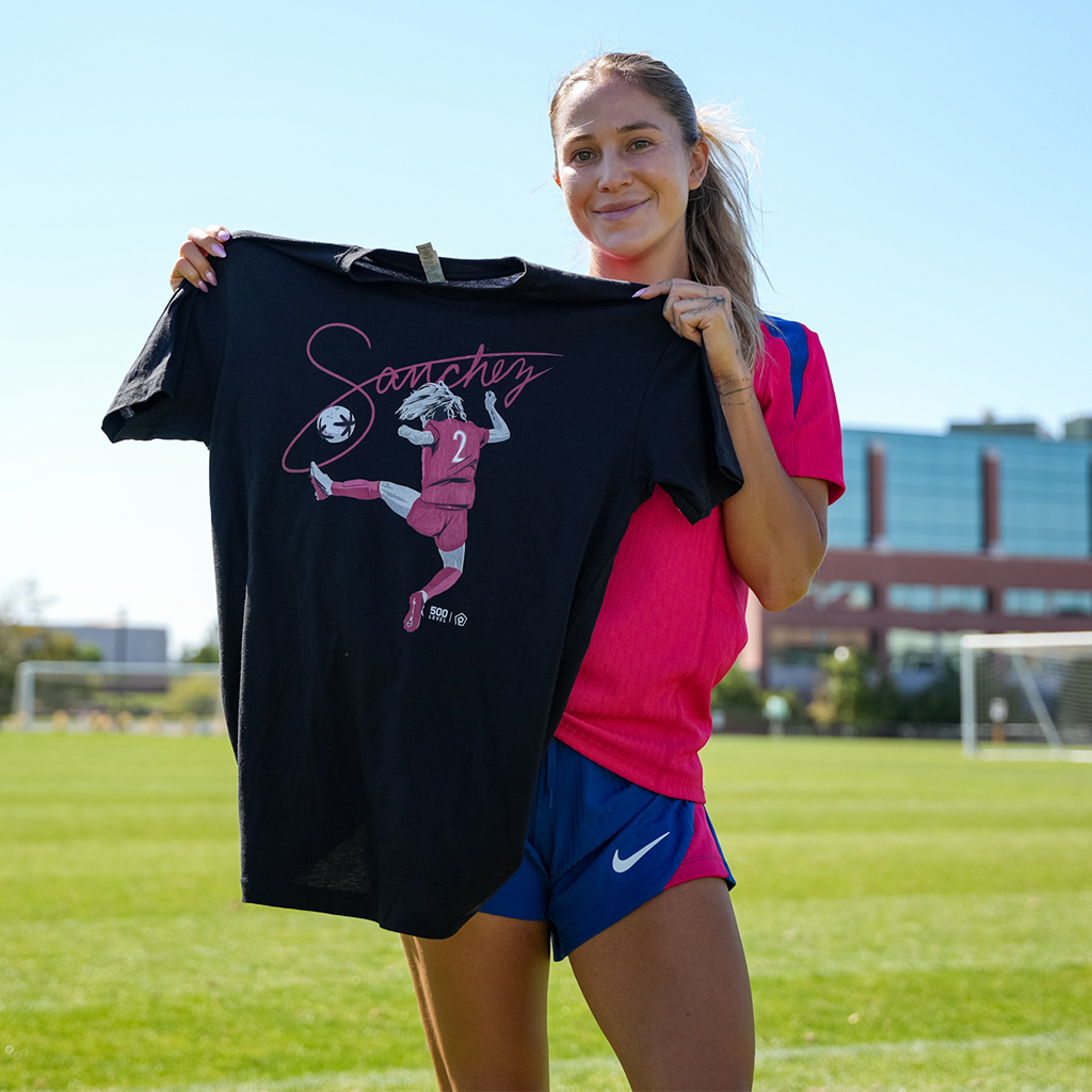 Ashley Sanchez "Ash Kicking" Tee - Black