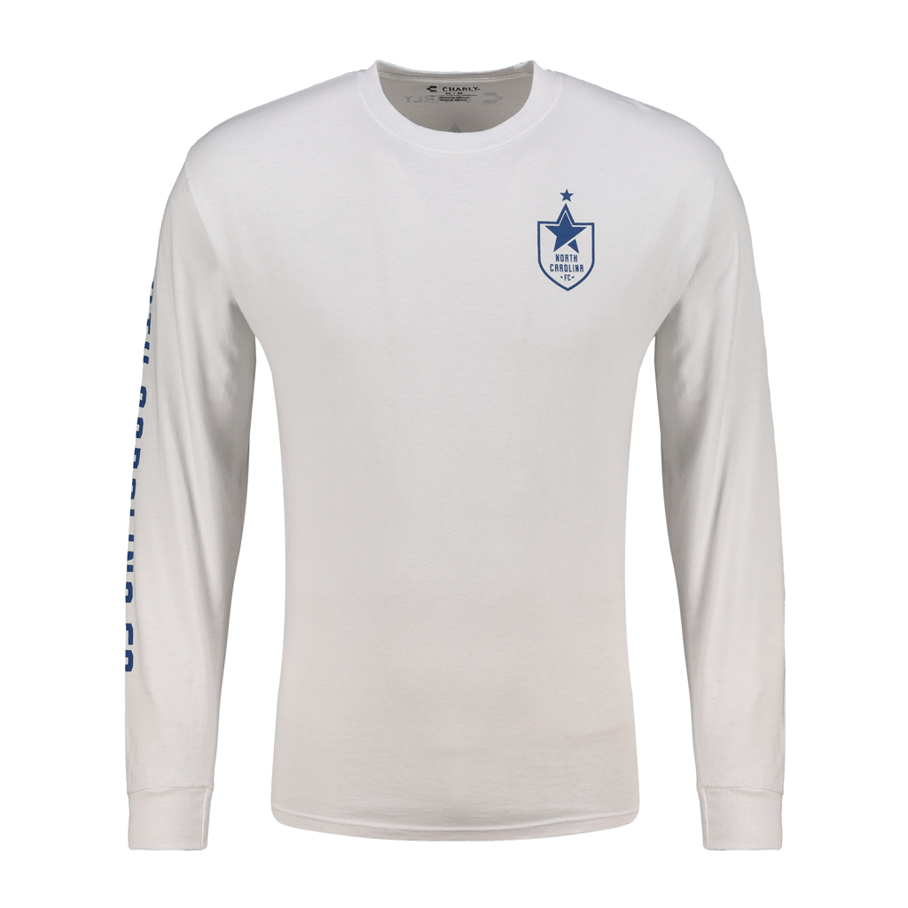 NCFC Charly White LS Big Star Tee