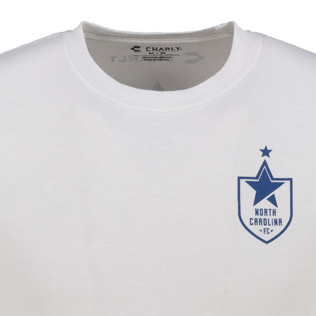 NCFC Charly White LS Big Star Tee